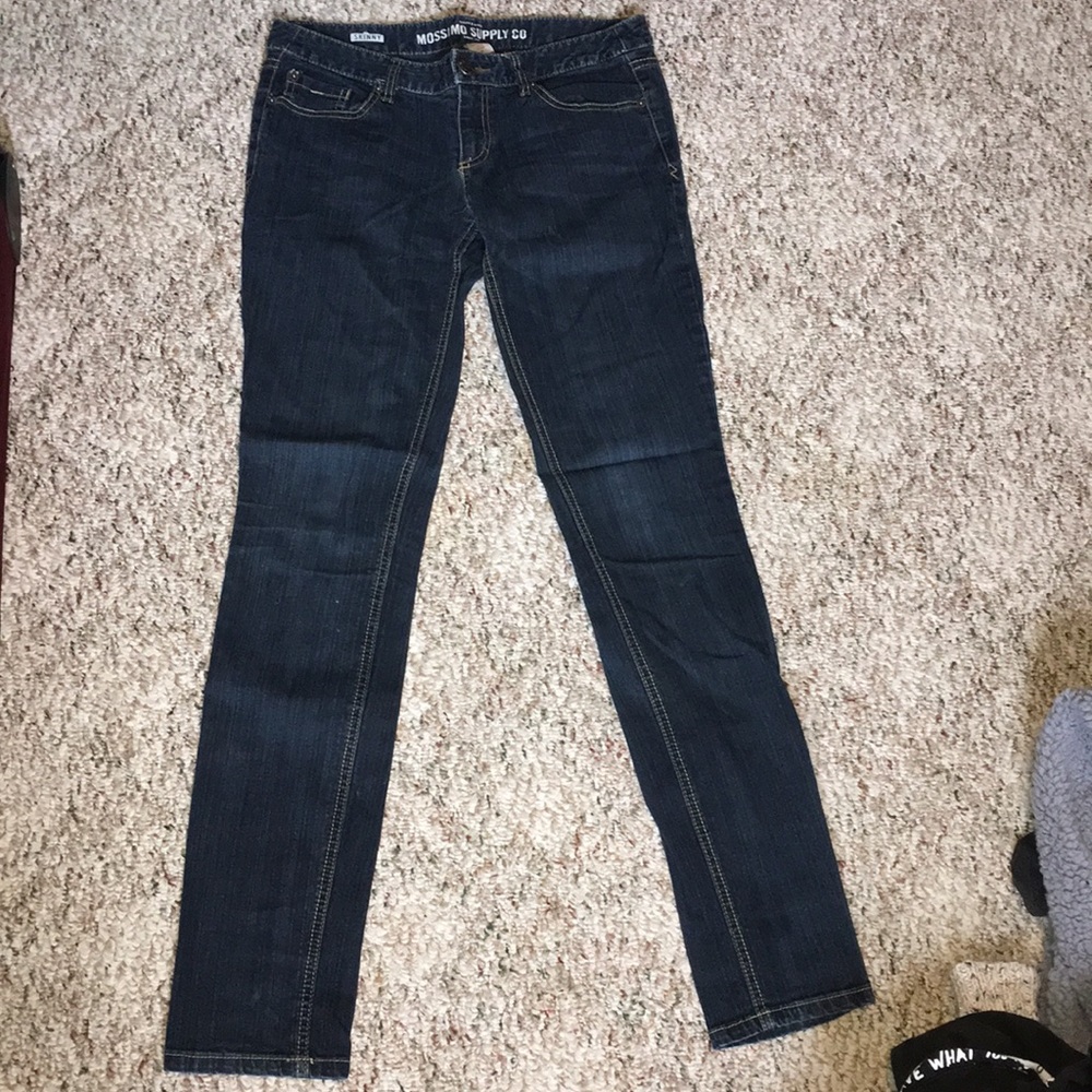 Mossimo Blue Skinny Jeans